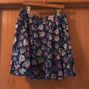 Floral skirt